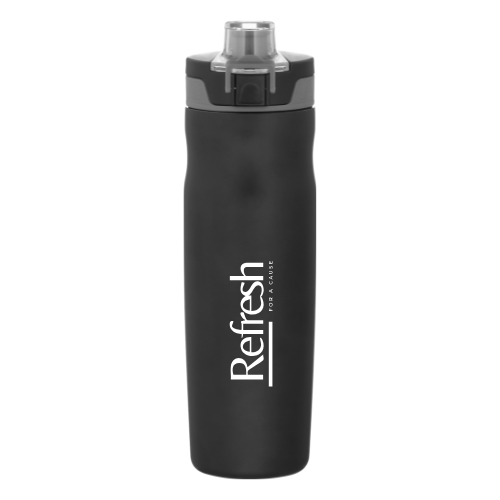 20.9 oz double wall 18/8 stainless steel thermal bottle