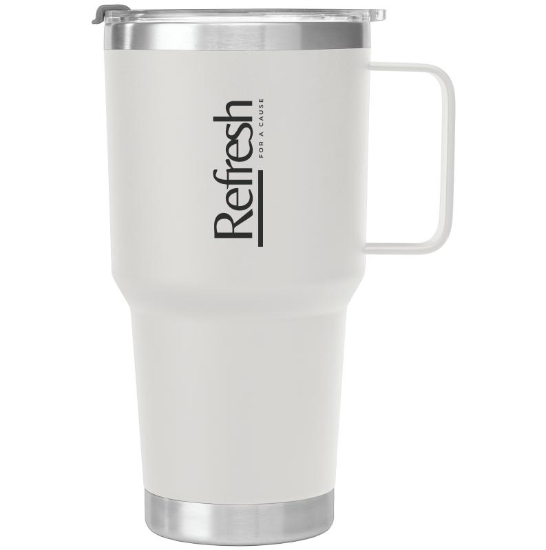 30 oz. Double-Wall Recycled Stainless Steel Tumbler