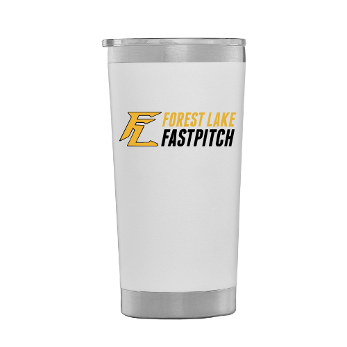20 oz. Double-Wall Stainless Tumbler Forest Lake Fastpitch